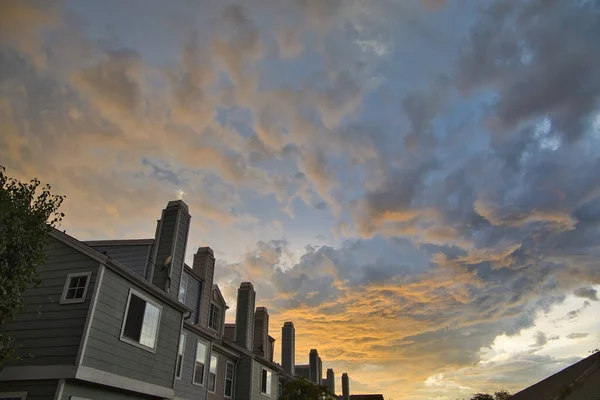 Tempesta Fulmini Tramonto Carpinteria — Foto Stock