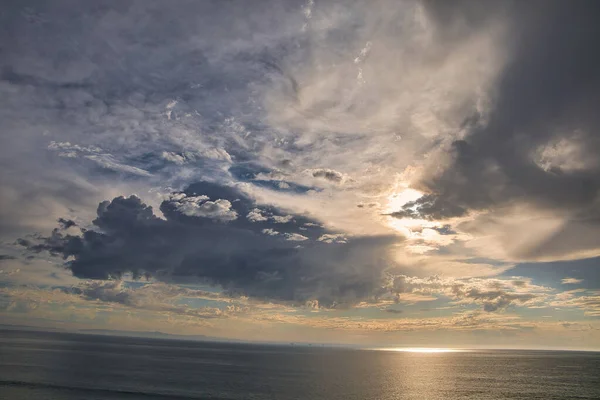 Stormwolken Boven Carpinteria Californië — Stockfoto