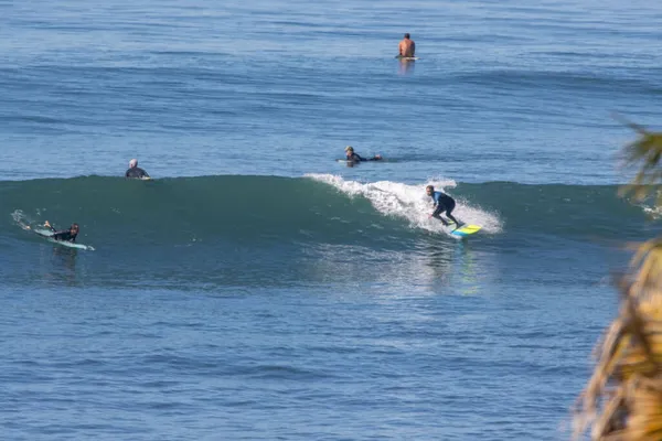 Surfen Bij Swamis San Diego — Stockfoto