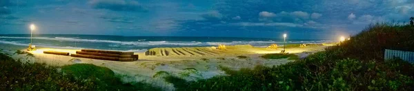 Beach Restoration Project Melbourne Beach Florida — Stock Photo, Image