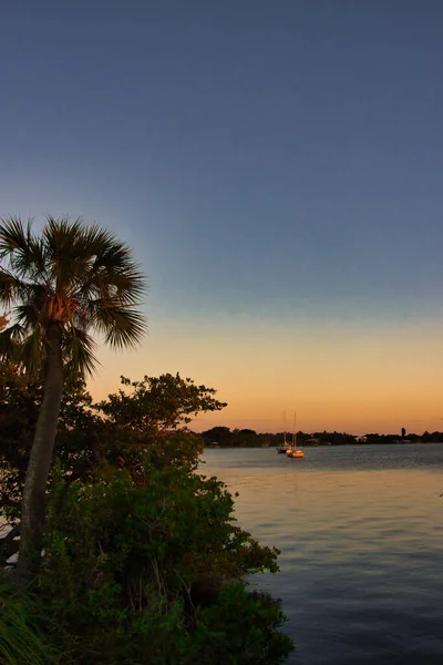 Indialantic Florida Daki Hint Nehri Nin Kesimlerine Bakıyor — Stok fotoğraf