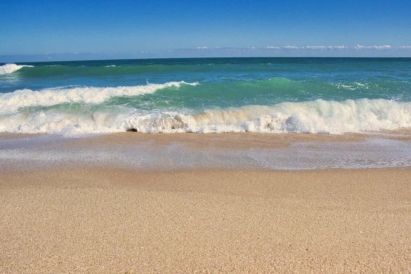 Ερήμωση Παραλίες Στο Ισπανικό Σπίτι Στο Sebastian Inlet State Park — Φωτογραφία Αρχείου