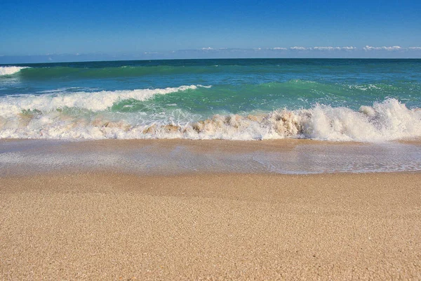 Sebastian Inlet Eyalet Parkı Florida 'daki İspanyol Evi' nde terk edilmiş plajlar.