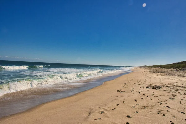 佛罗里达州塞巴斯蒂安湾州立公园西班牙馆的沙滩 — 图库照片