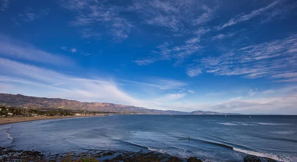 Uitzicht Santa Barbara Vanaf Mesa — Stockfoto