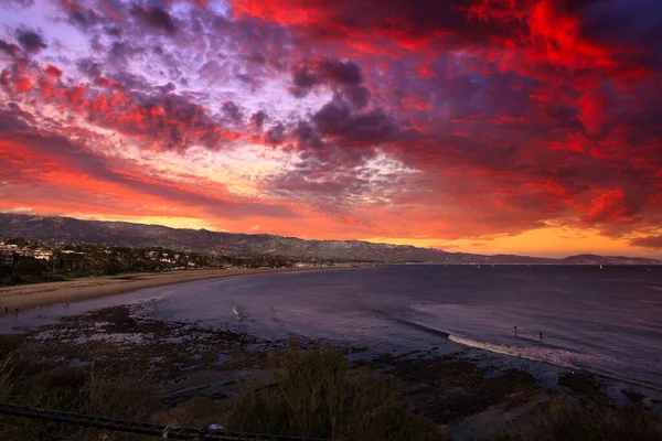 Ansichten Von Santa Barbara Von Der Mesa — Stockfoto