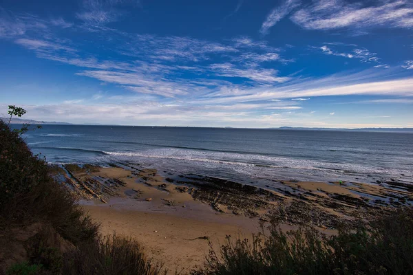 Uitzicht Santa Barbara Vanaf Mesa — Stockfoto