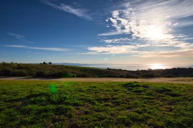 Mesa 'dan Santa Barbara manzarası