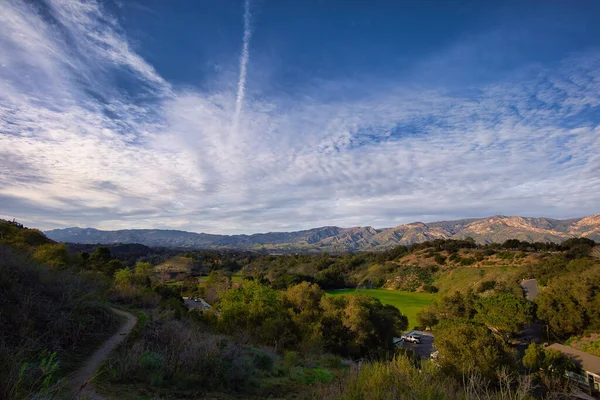 Uitzicht Santa Barbara Vanaf Mesa — Stockfoto