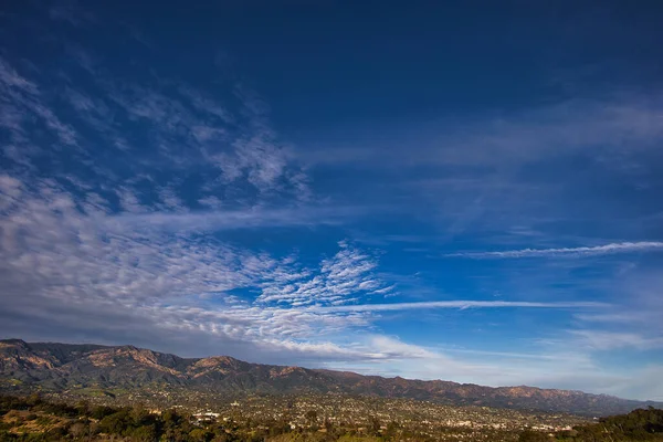 Uitzicht Santa Barbara Vanaf Mesa — Stockfoto