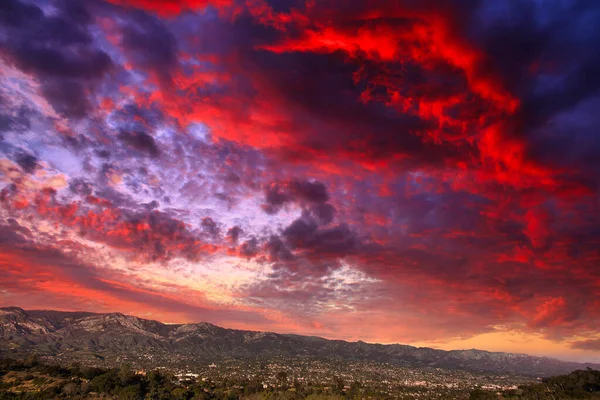 Vistas Santa Barbara Partir Mesa — Fotografia de Stock
