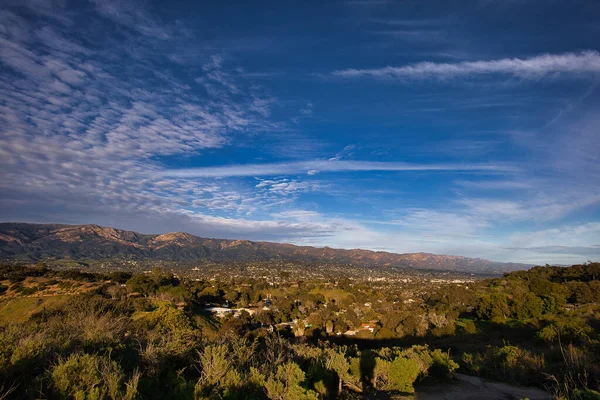 Uitzicht Santa Barbara Vanaf Mesa — Stockfoto