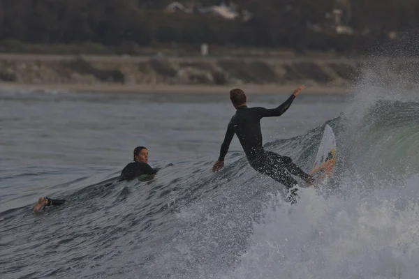 Surfen Rincon Punt Californië — Stockfoto