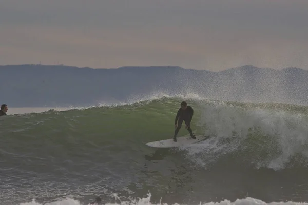 Surfen Rincon Punt Californië — Stockfoto