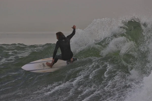 Surfen Rincon Punt Californië — Stockfoto