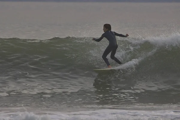 Surfing Rincon Point California — Stock Photo, Image