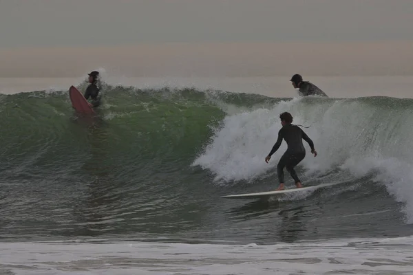 Grandes Ondas Ponto Rincon Califórnia — Fotografia de Stock