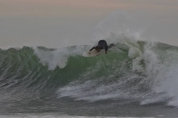 Grandes Vagues Point Rincon Californie — Photo