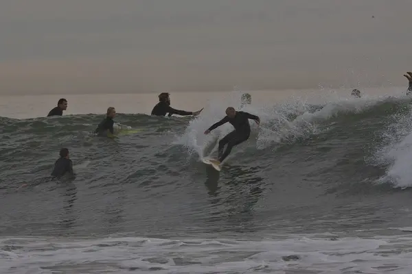 Grote Golven Rincon Punt Californië — Stockfoto