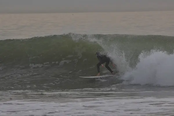 Grandes Vagues Point Rincon Californie — Photo