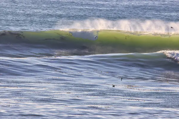 Surfing Overhead Reef Ventura California 2022 — стоковое фото