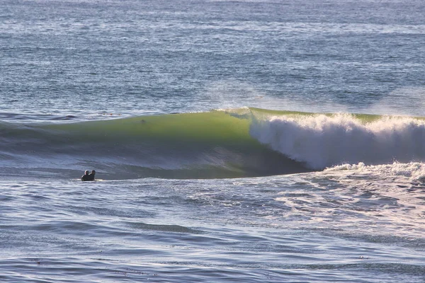 Surfing Overheads Zátony Ventura Kaliforniában 2022 — Stock Fotó