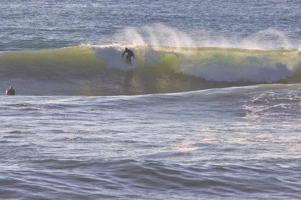 Surfing Overheads Zátony Ventura Kaliforniában 2022 — Stock Fotó