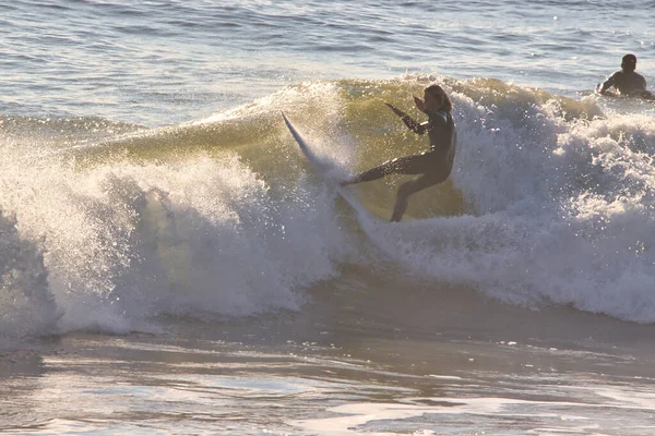 Surfing Overheads Ύφαλος Στη Ventura Καλιφόρνια 2022 — Φωτογραφία Αρχείου
