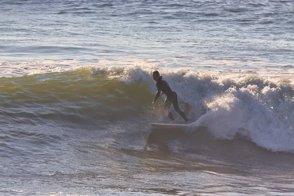 Surfing Overhead Reef Ventura California 2022 — Stock fotografie