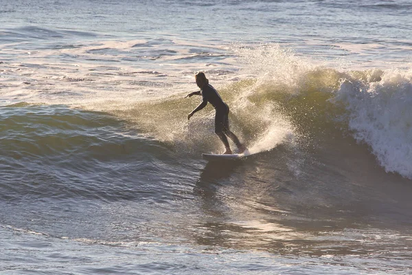 Surfing Overheads Zátony Ventura Kaliforniában 2022 — Stock Fotó