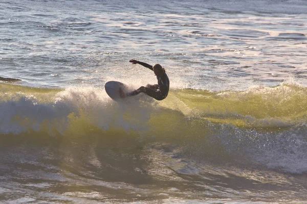 Surfing Overheads Reef Ventura California 2022 — Stock Photo, Image