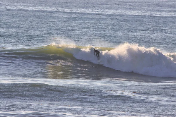 Surfing Overheads Zátony Ventura Kaliforniában 2022 — Stock Fotó