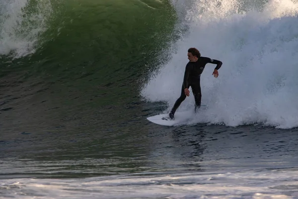 Surfeando Olas Invierno Punto Rincón California 2022 —  Fotos de Stock