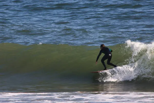 Surfing Rincon Cove California — Foto de Stock