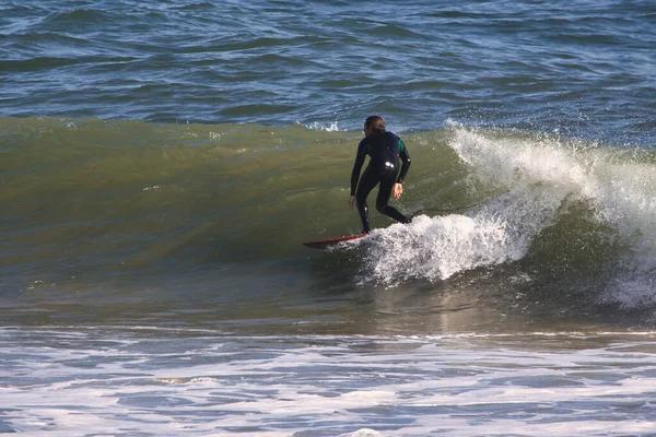 Surfing Rincon Cove California — Foto de Stock