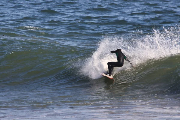 Surfen Rincon Cove Kalifornien — Stockfoto