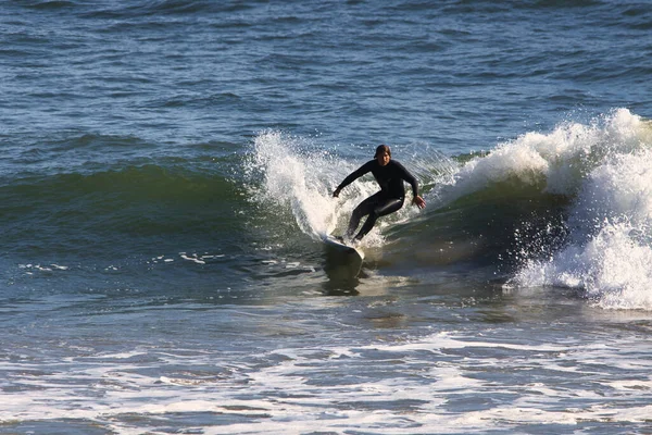 Surfen Rincon Cove Californië — Stockfoto