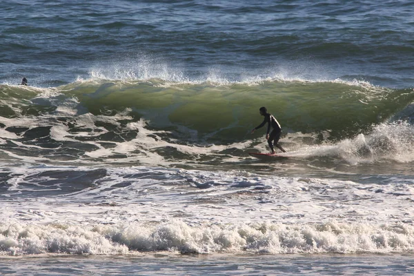 Surfing Rincon Cove California — Stock Photo, Image