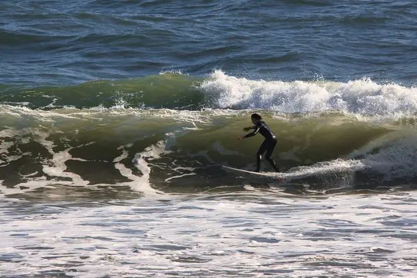 Surfing Rincon Cove California —  Fotos de Stock