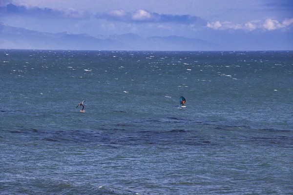 Windy Day Santa Barbara Mesa — Stockfoto