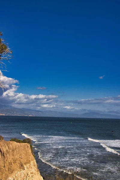 Windy Spring Day Santabarbara Mesa — 스톡 사진