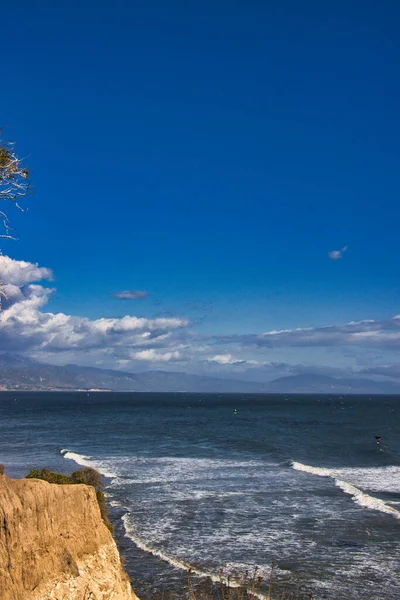 Jour Printemps Venteux Sur Santabarbara Mesa — Photo