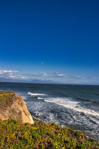 Windy Spring Day Santabarbara Mesa — Stock Photo, Image