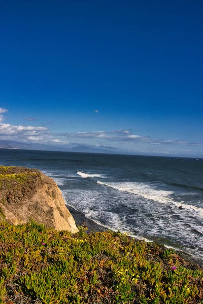 Giornata Primavera Ventosa Sul Santabarbara Mesa — Foto Stock