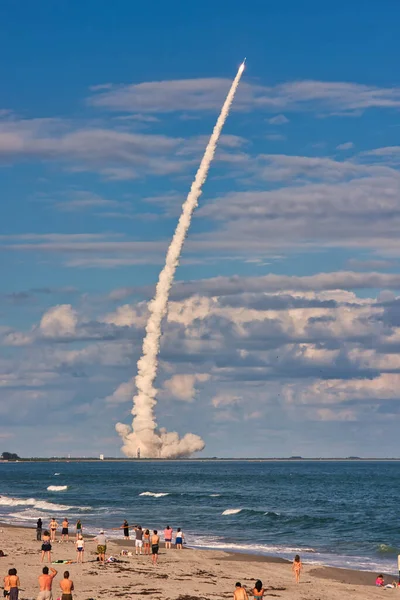 Missile launch from Cape Canaveral California