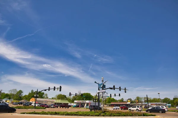 Revitalization Downtown Clarksdale Mississippi — Stockfoto
