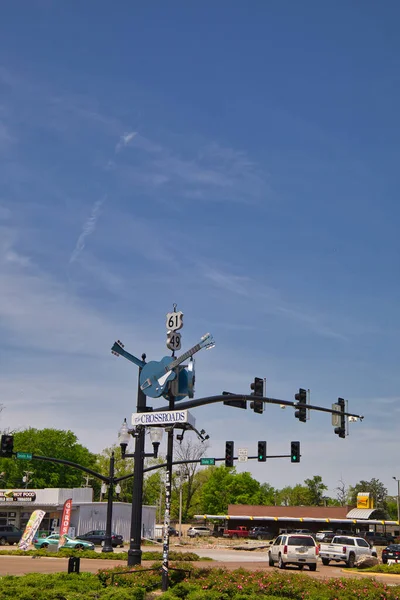 Revitalization Downtown Clarksdale Mississippi — Fotografia de Stock