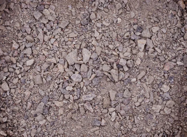Pile Gray Gravel Forming Background — ストック写真