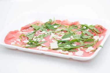 Parmesan yağı ve roketli olsa da