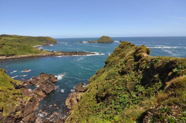 Chiloe Adası, Şili 'nin batı kıyısında, Pasifik Okyanusu' ndaki Chiloe Takımadası 'nın en büyük adasıdır..